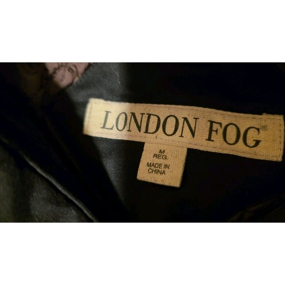 LONDON FOG Hooded Parka Jacket Womens Size Medium Brown Cottagecore Cabincore - Picture 8 of 12